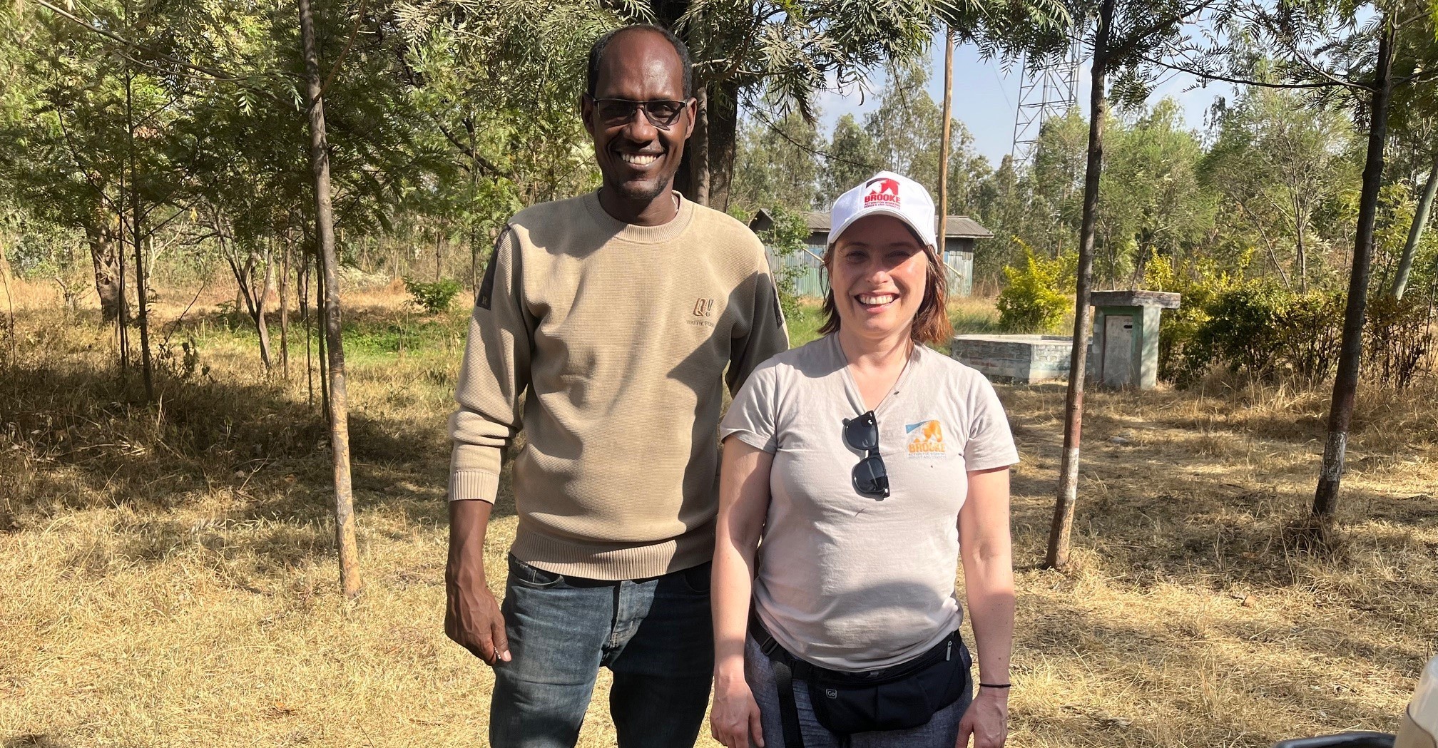 Brooke staff in Ethiopia