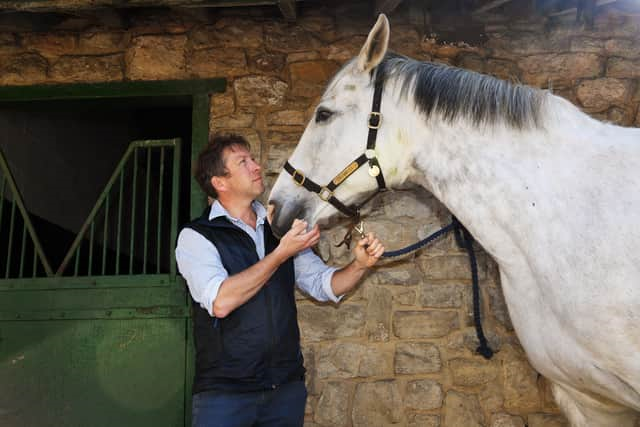 Julian Norton with horse