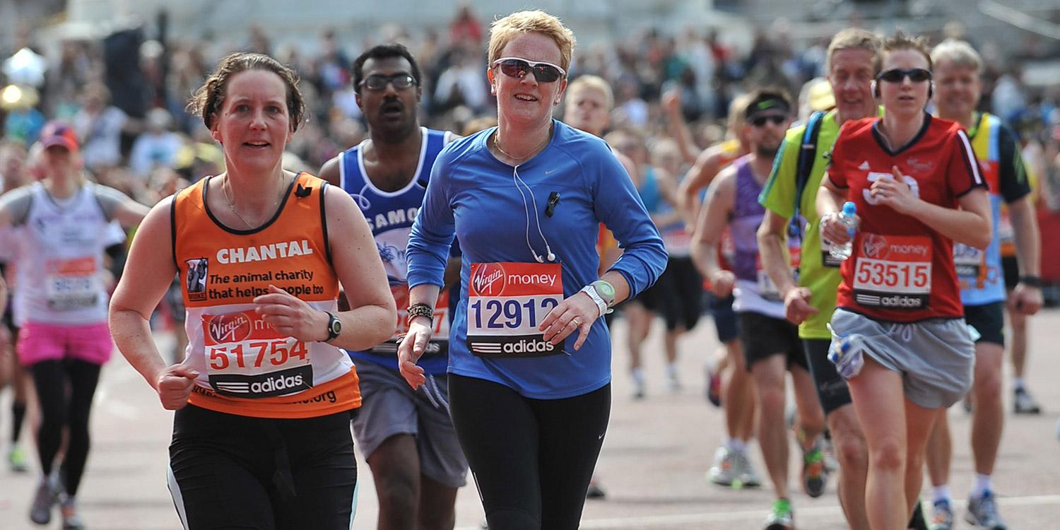 Brooke runner at the London Marathon Brooke runner at the London Marathon