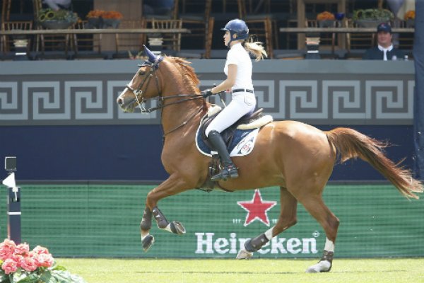Jessica Mendoza and Toyboy competing in Mexico Jessica Mendoza and Toyboy competing in Mexico
