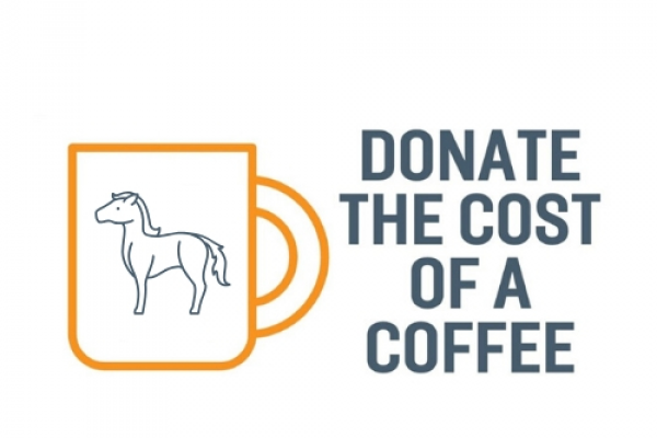 Donate the cost of a coffee Donate the cost of a coffee