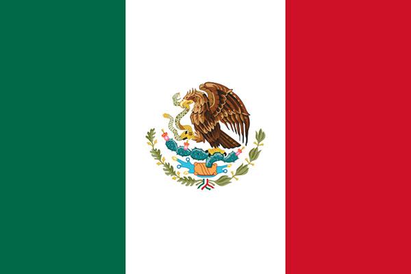 Mexico flag Mexico flag