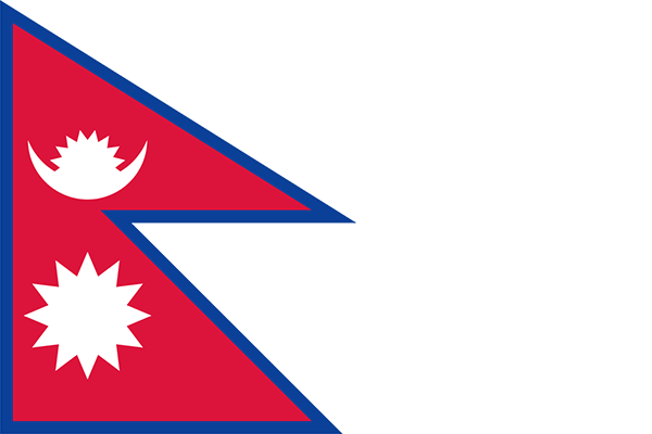 Nepal flag Nepal flag