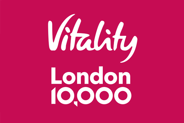 London 10,000 run logo London 10,000 run logo