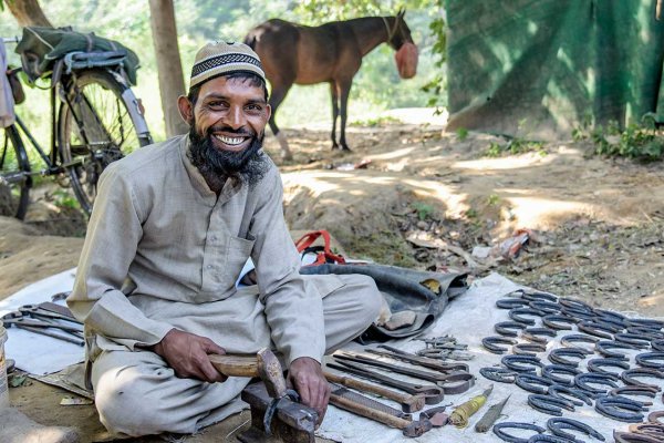 A donkey working in a coal mine, Pakistan A donkey working in a coal mine, Pakistan