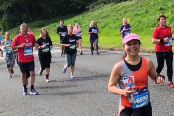 Edinburgh Marathon Festival Brooke runner Edinburgh Marathon Festival Brooke runner