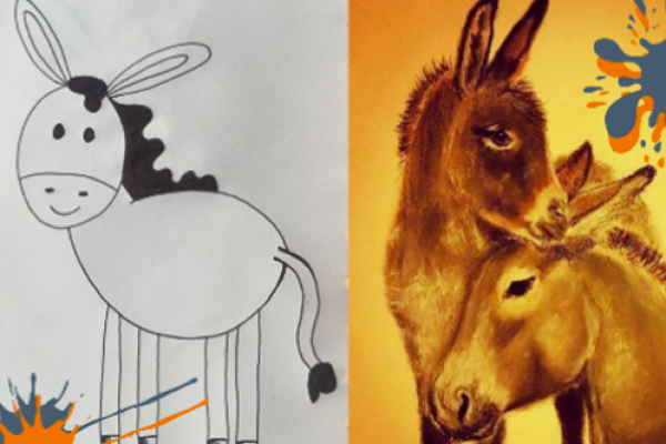 DonkaDoodle Art Competition example DonkaDoodle Art Competition example