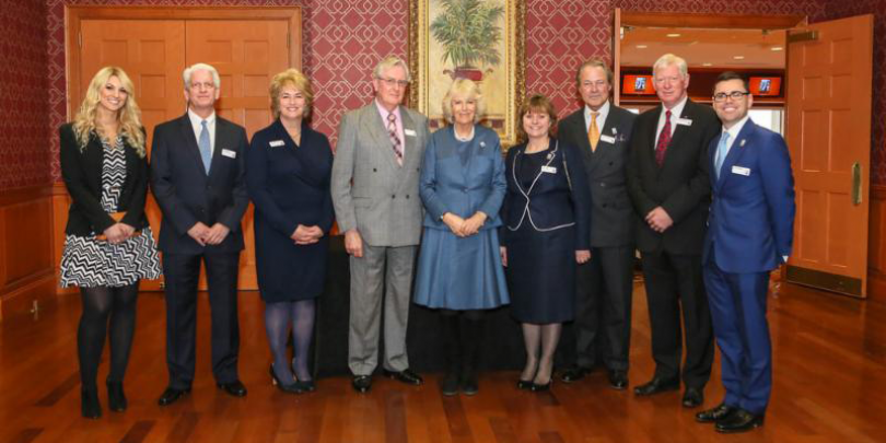 Her Royal Highness The Duchess of Cornwall and guests at the launch of Brooke USA Her Royal Highness The Duchess of Cornwall and guests at the launch of Brooke USA