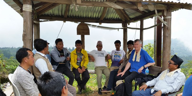 Horse owners group The first horse owners group visited