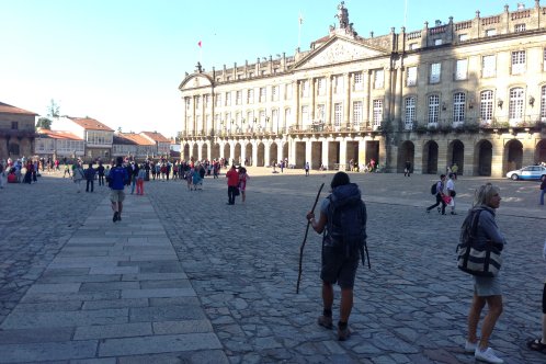 Praza do Obradoiro in Spain