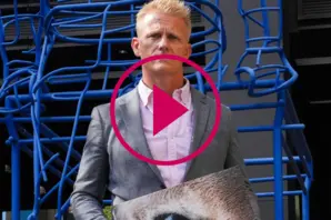 Dr Scott Miller outside Amazon UK HQ