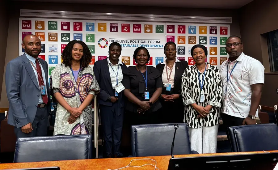 Brooke and Kenya government representatives at United Nations event 
