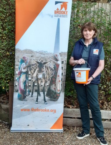 Louise Brown, Brooke volunteer