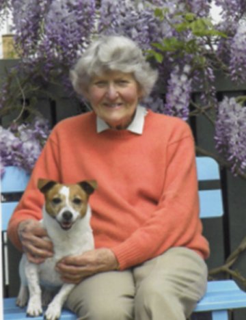 Brooke supporter Edna Brooke supporter Edna