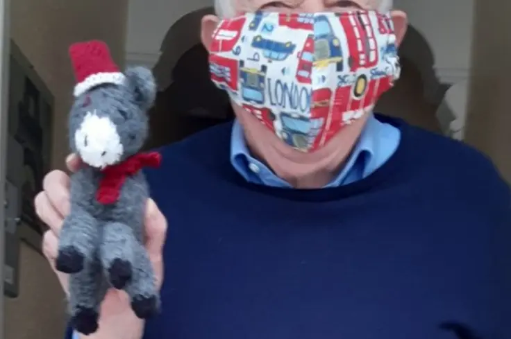 Bob with crafted donkey