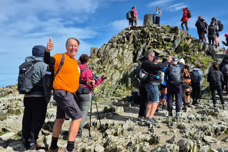 David at the Three Peaks Challenge