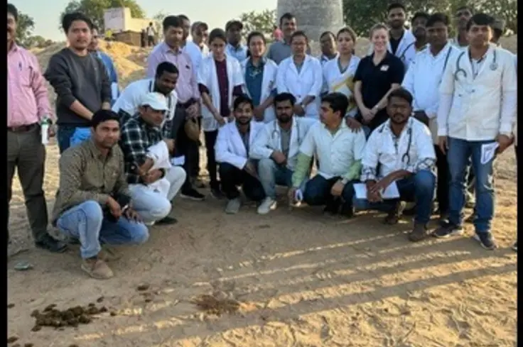 New vets being trained at Brooke India