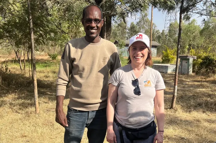 Brooke staff in Ethiopia