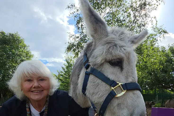 Annette Badland with horse 