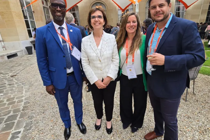 Brooke staff and partners attend World Organisation for Animal Health's 92nd General Session, Paris, 2025.