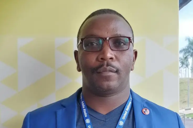 Brooke East Africa's Advocacy and Innovations Officer Samuel Theuri