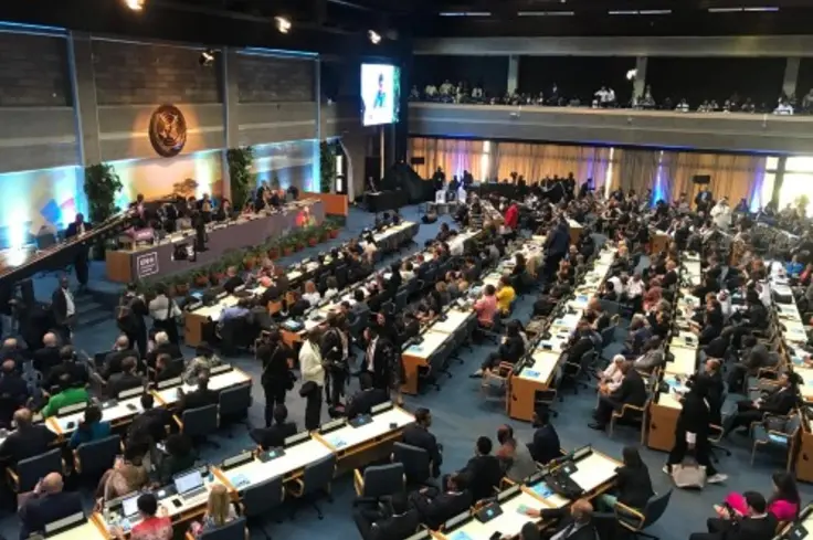 Opening day of UNEA